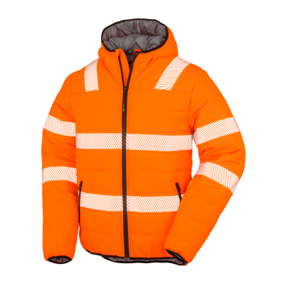 Recycled ripstop padded safety jacket